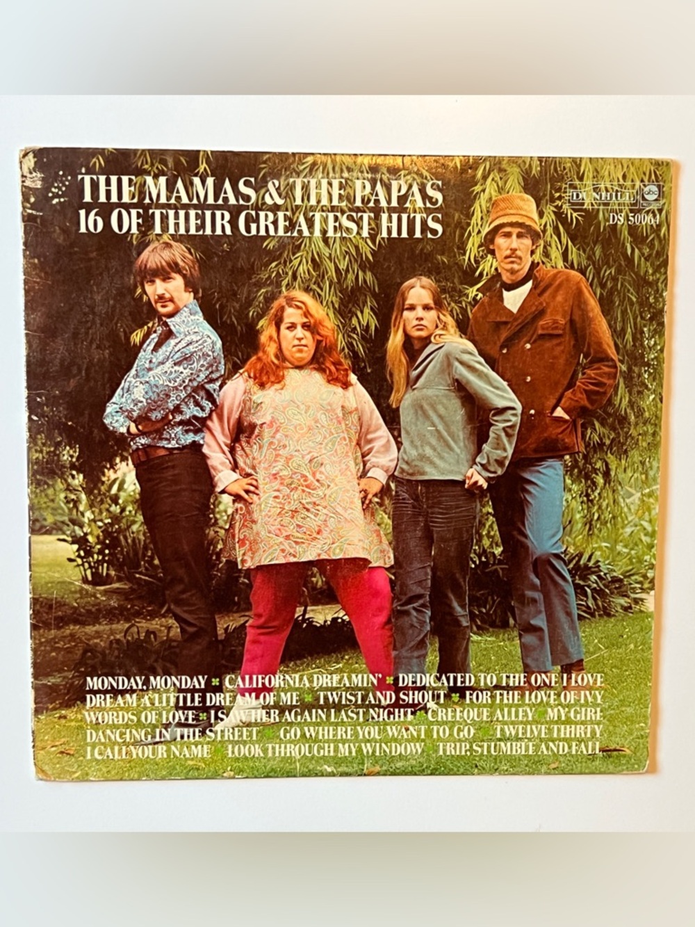 The Mamas & The Papas 16 Greatest Hits 1969 ABC Dunhill DS-50064 Monarch VG+